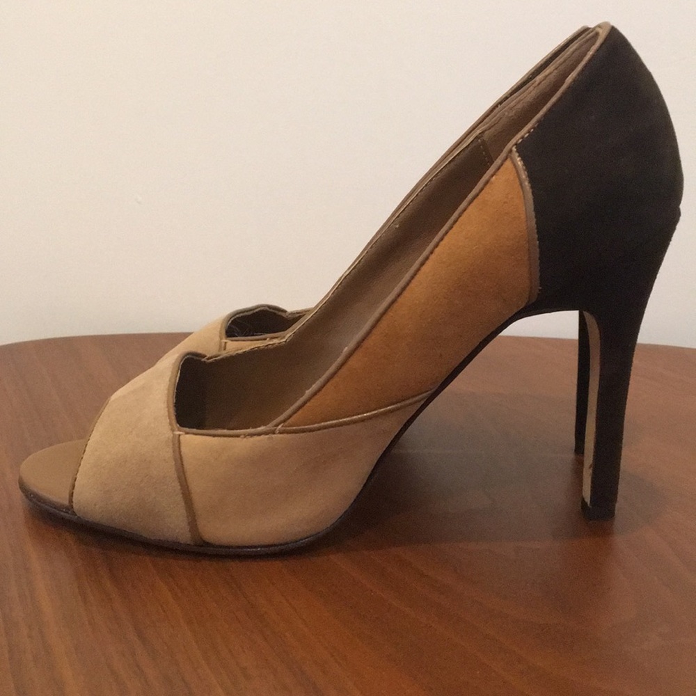 *Pre-Owned*Joey-O Jane Color Block High Heel - image 2